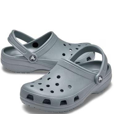 CROCS WOMENS CLASSIC CLOG - CONCRETE
